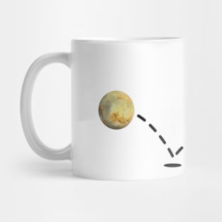 Astronaut plays Venus Soccer Mug